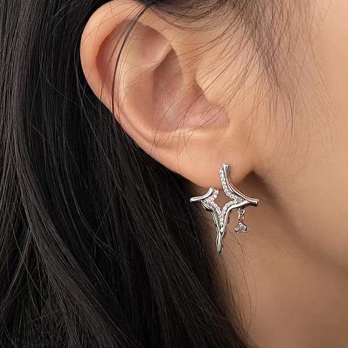 Asterism Rhinestone Earrings – Stunning Crystal Jewelry for Women