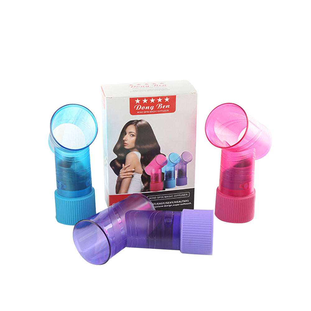 Hair curling attachment for hair dryers – perfect for heatless curls.